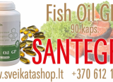 Peržiūrėti skelbimą - Santegra Fish Oil GP 90 kaps / mob: 861217997